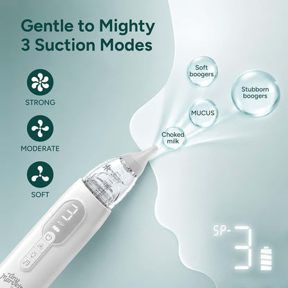 Nasal Aspirator for Baby with Suction Modes