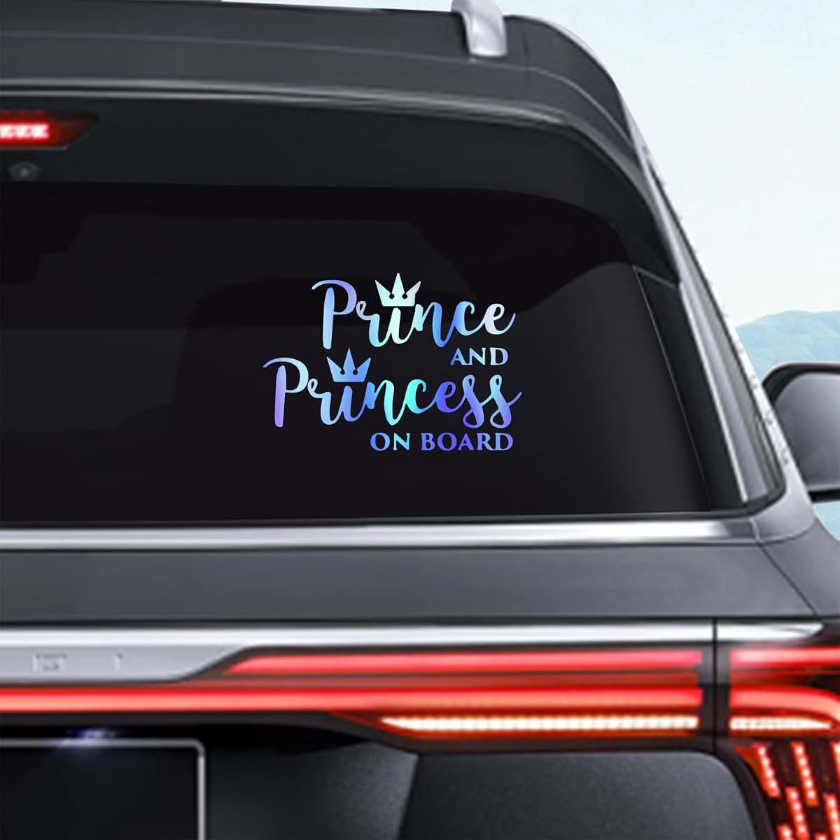 NANHAO Prince And Princess On Board Bumper Sticker