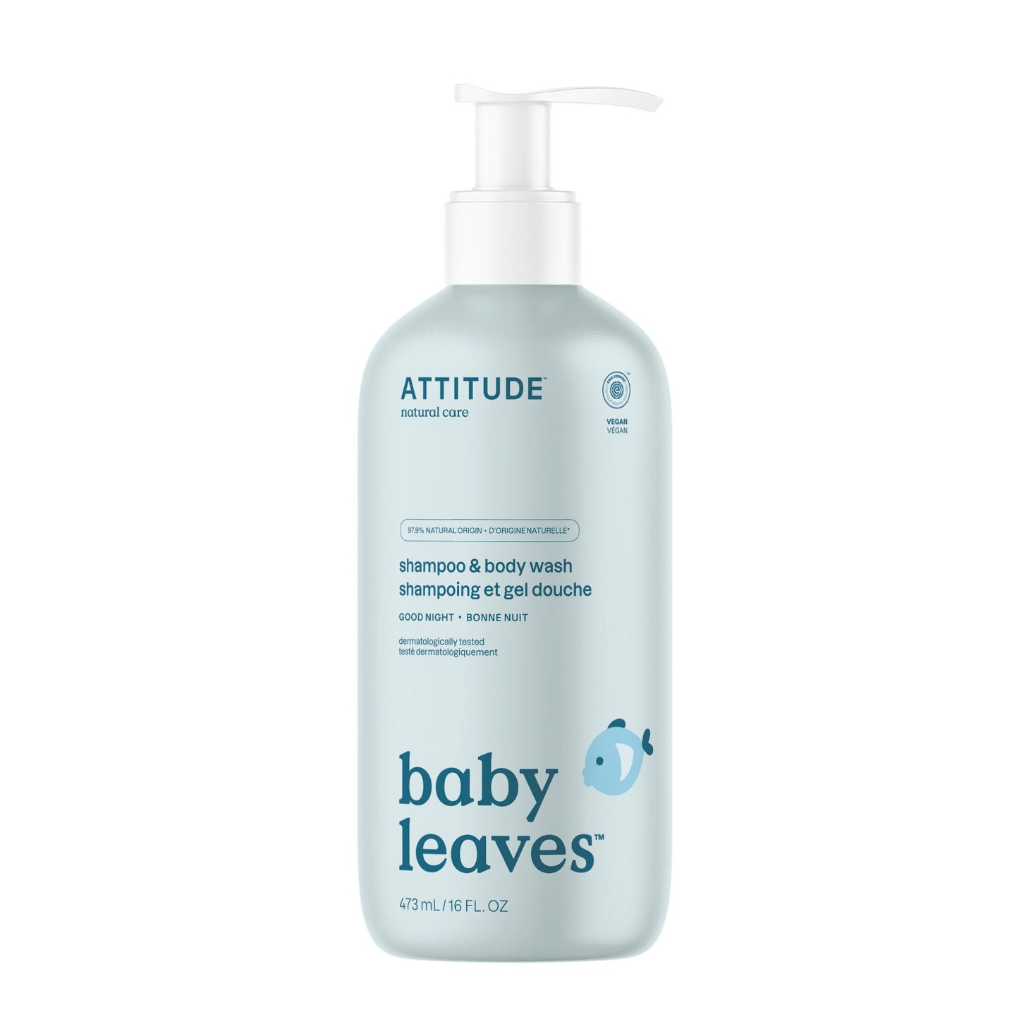 Attitude Good Night 2-in-1 Shampoo and Body Wash