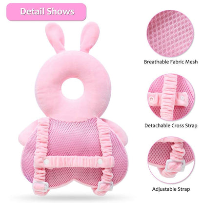 Baby Head Protector and Knee Pads Set for Crawling Support