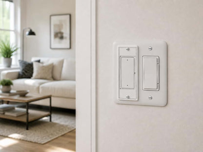 Qucira Child Proof Light Switch Cover Guard for Rocker & Decora Switches