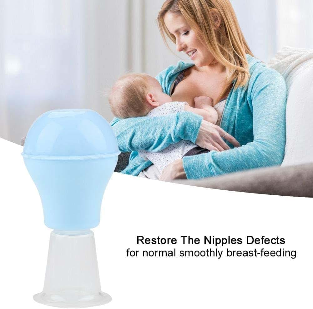 Blue Nipple Corrector Silicone Suction Device