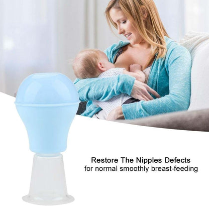 Blue Nipple Corrector Silicone Suction Device
