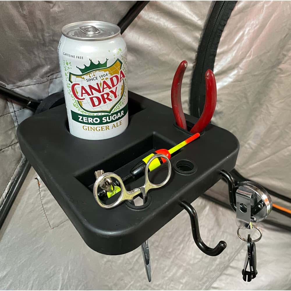 Nordic Legend Utility Tray for Gear and Beverages with Cup Holders