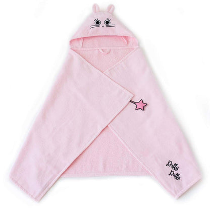 Milk&Moo Baby Hooded Towel, Organic Turkish Cotton Bath Towel (photo 2)