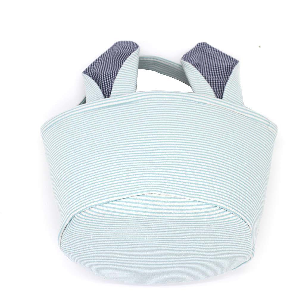 Lxitol Easter Bunny Ears Bag Blue Easter Egg Bunny Bucket (photo 4)