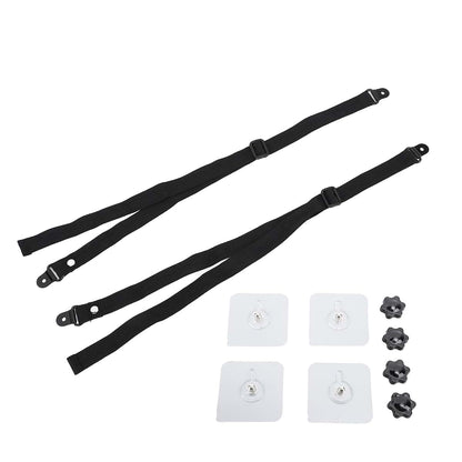 Adjustable Anti-Tip TV and Furniture Safety Straps