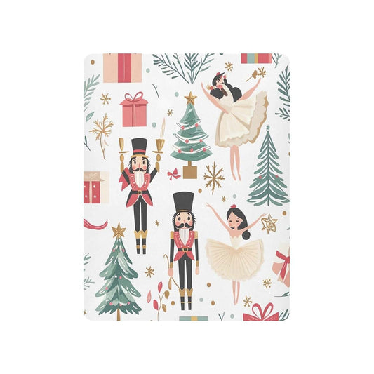 Fugidog Fitted Playard Sheet Nutcracker Print 39x27 Inch