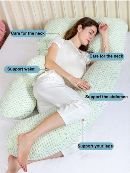 GTORCZDF Maternity Pillow U-Shaped Side Sleeping Cushion (photo 2)