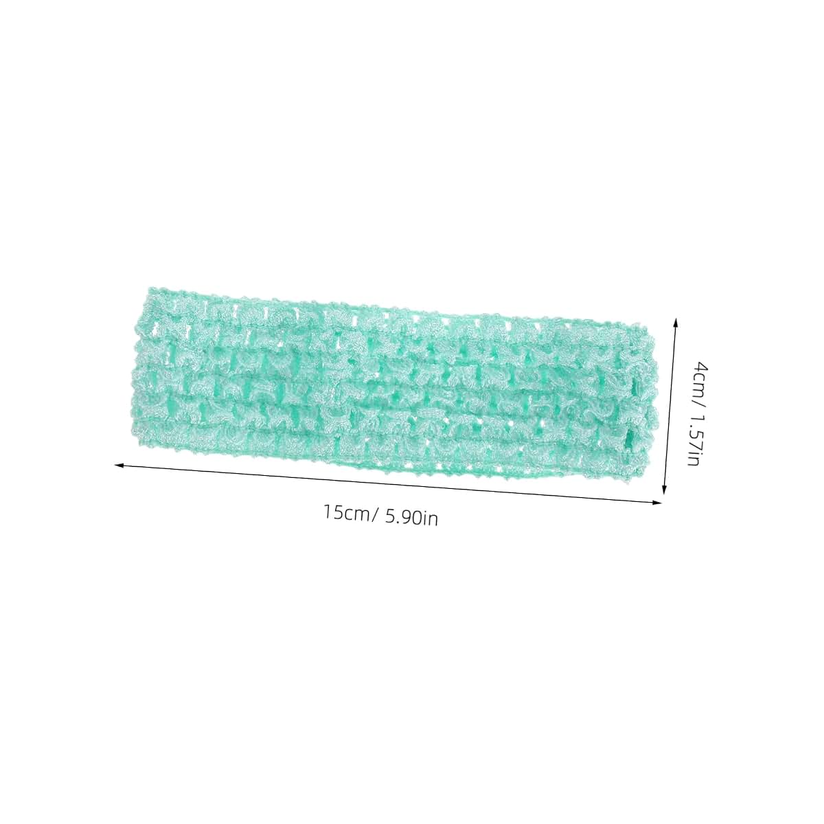 Lolippyy 24 Pack Elastic Crochet Headbands for Girls and Infants
