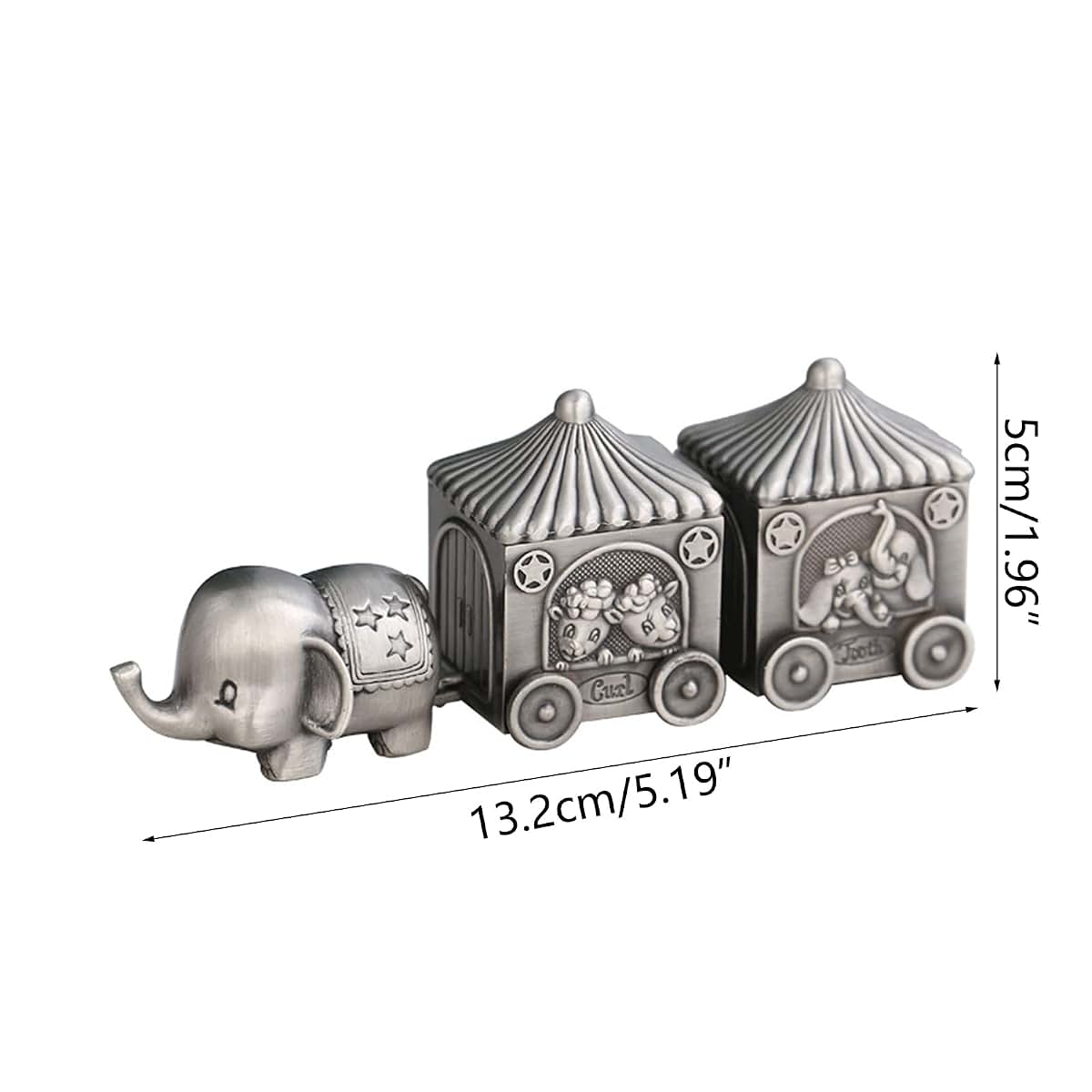 Wishnymph Creative Baby Tooth Box Metal Organizer (photo 3)