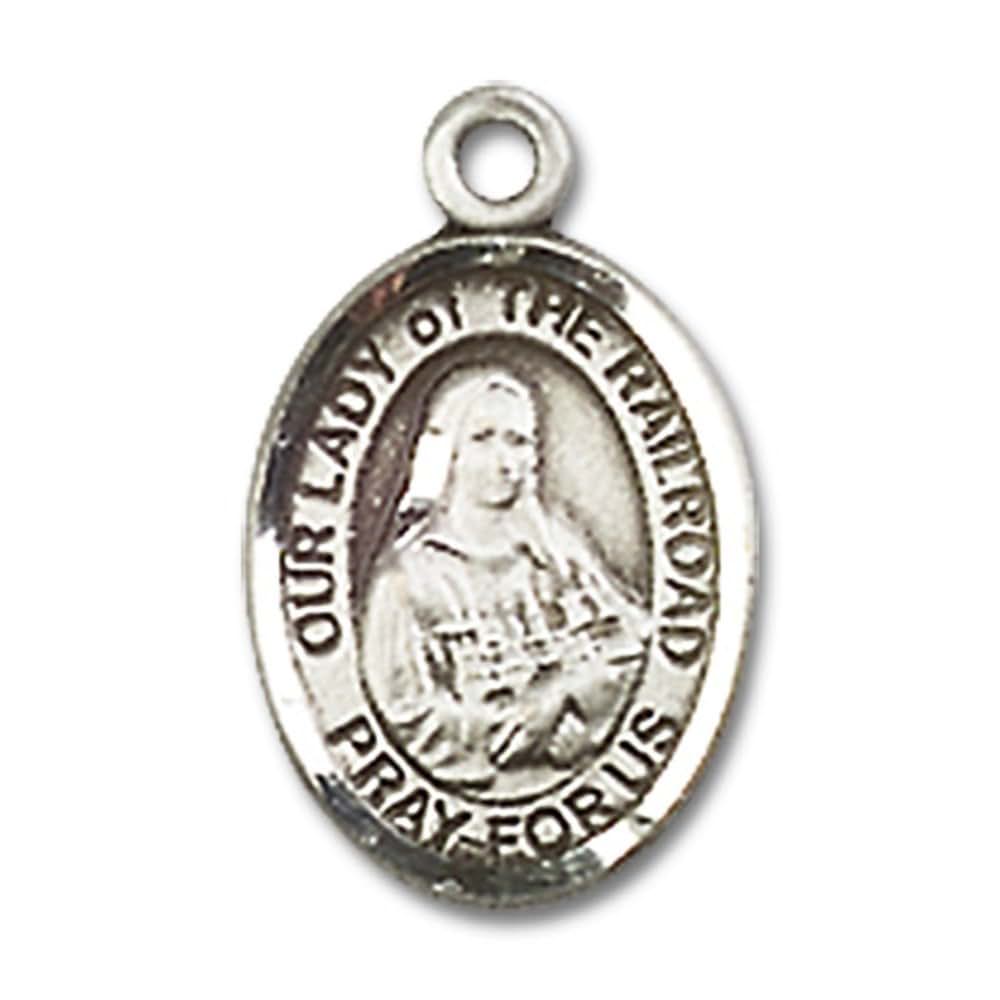Bonyak Jewelry Saint Medal Sterling Silver Pendant