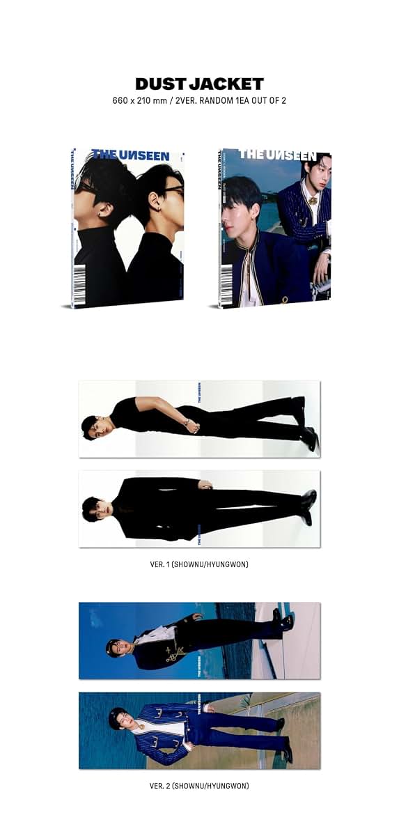 Genie Music Shownu X Hyungwon The Unseen 1st Mini Album Ver.2