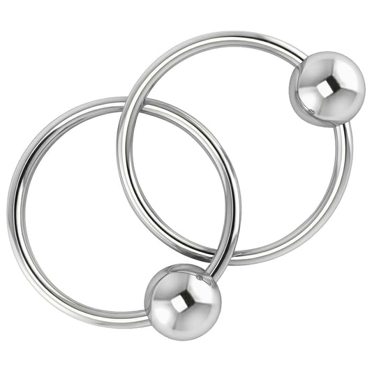 Krysaliis 2 Ring .925 Sterling Silver Teether Rattle Ring