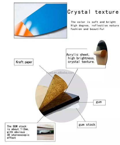 BPBeauty Co. 3D Acrylic Hello Kitty Wall Decoration Sticker