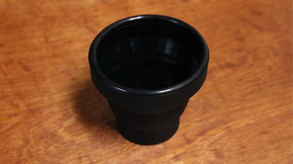 Murphy's Magic Supplies, Inc. Harmonica Chop Cup Black 2 (Silicon) by Leo Smetsers - Trick