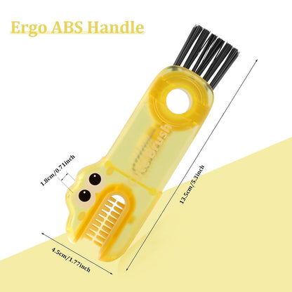 3-in-1 Cup Lid Cleaning Brush Set for Crevice Gaps