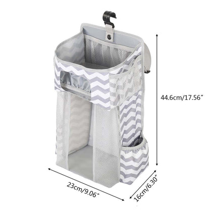 Youngy Diaper Stacker Storage Bags Nursery for Crib Or Wall for Guests Prizes Girl
