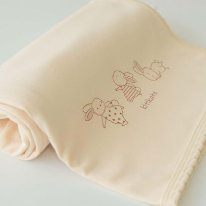 Kitikate Organic Cotton Baby Blanket, Two-Ply Double Layer (photo 3)