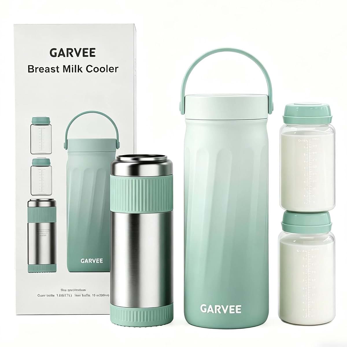 GarveeLife Portable Breast Milk Cooler for Travel Storage