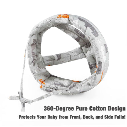 PandaEar Baby Helmet with Adjustable Strap and 360-Degree Coverage