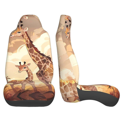 WZYCWB Giraffe Mother And Child Car Seat Covers 2 Pack (photo 3)