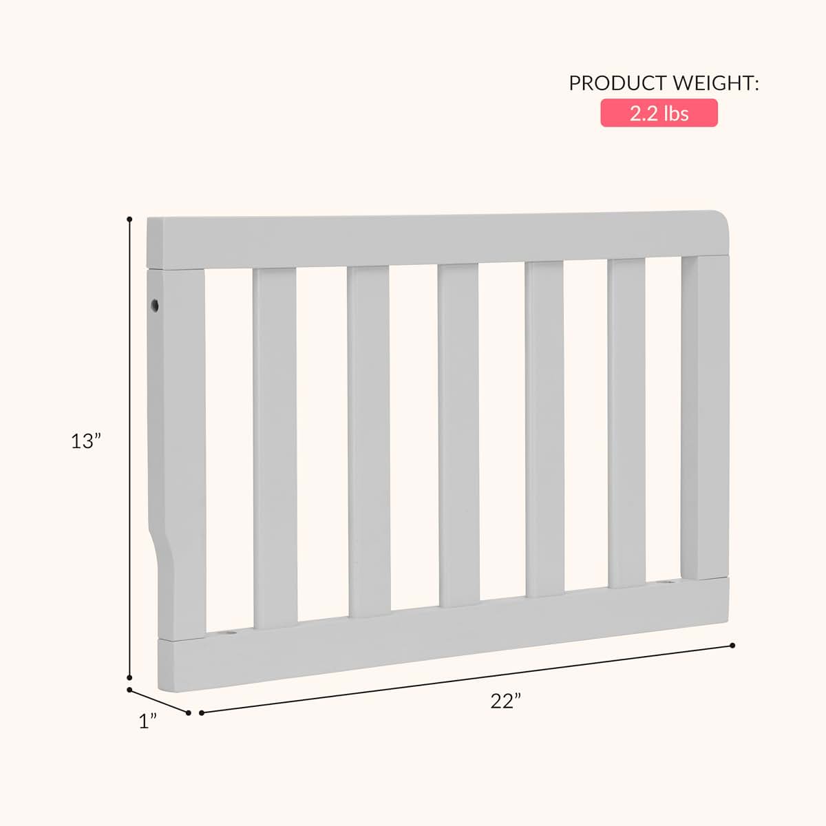 Sweetpea Baby Rose/Tiana Convertible Crib Toddler Guard Rail