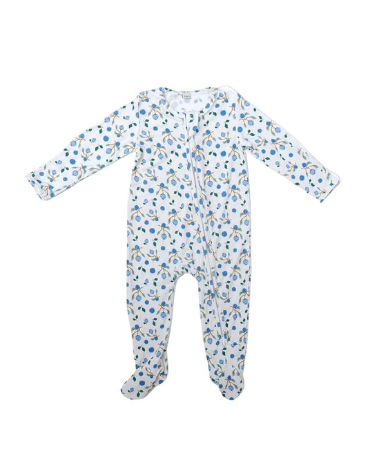 Little Worldz by Strasburg Children Viscose From Bamboo Baby Pajamas Footed Sleeper