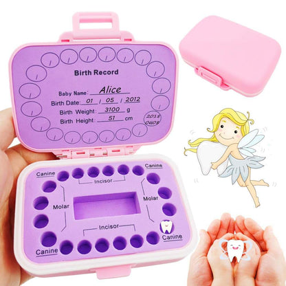AGANS WANONEE Baby Teeth Keepsake Box - Pink