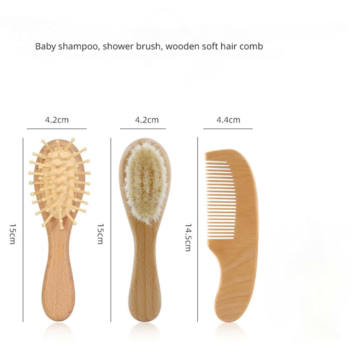 Zymech Personalized Baby Brush And Comb Set With Custom Name (photo 3)