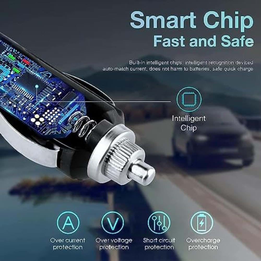 Marg Car DC Adapter for Ameda Purely Yours Breast Pump, 12V Car Lighter Power Supply