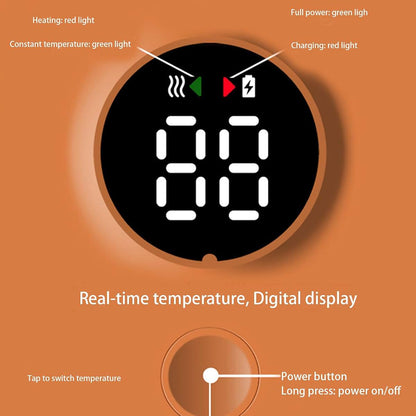 POENVFPO Portable Bottle Warmer - USB Rechargeable (photo 3)