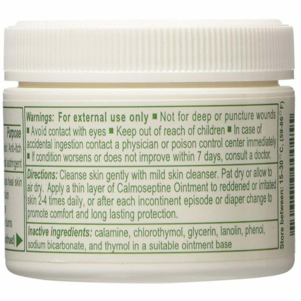 Calmoseptine Diaper Rash Ointment Jar - 2.5 Oz by Calmoseptine (photo 3)