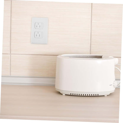 Electric Outlet Safety Covers for Wall Outlets - 10 Pack ABS Construction