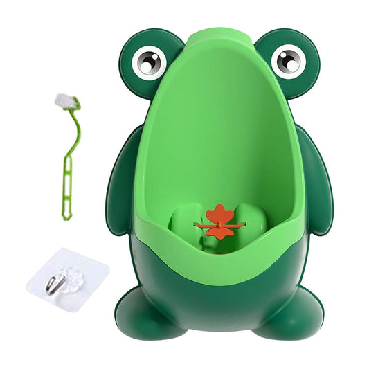 Tanxier Potty Training Urinal,Portable Frog Boys Pee Training,Interactive Travel Toilet for Kids