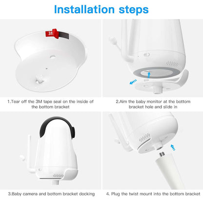 Baby Monitor Accessory for Flexible Nursery Setup