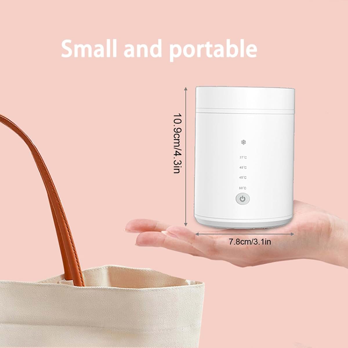 Portable Dual Mode Milk Bottle Warmer for Travel Use