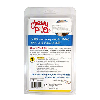 Chewy Tubes P and Qs Oral Exercisers for Biting and Chewing