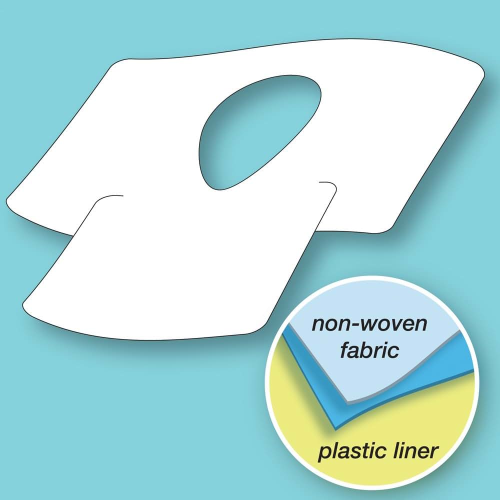 PottyCover Disposable Toilet Seat Covers, 6 Pack (photo 3)