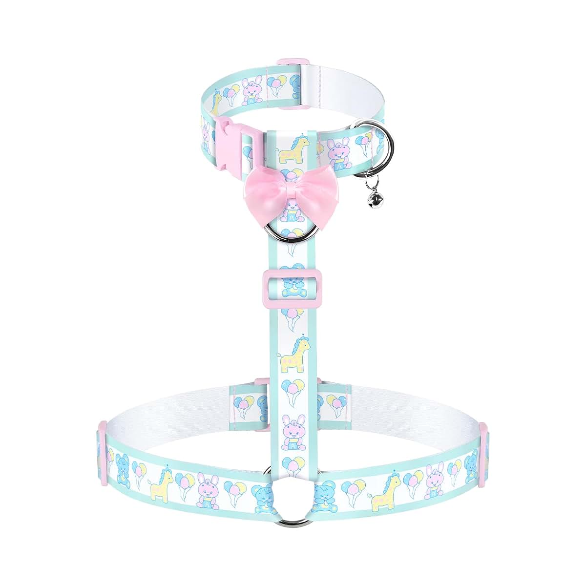 LittleForBig Adjustable Pastel Chest Harness for Festival & Cosplay Wear