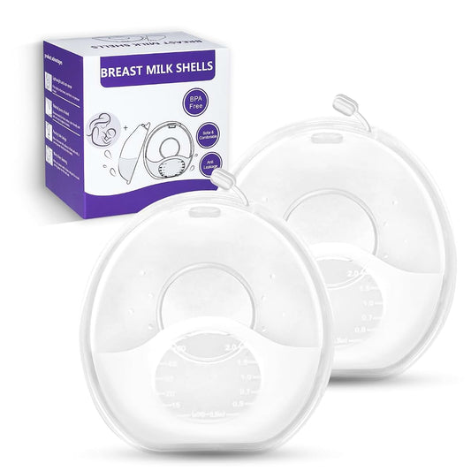COMI Breast Milk Collector, Milk Collectors for Breastfeeding, Reusable Breast Milk Shells, Catcher Protect Sore