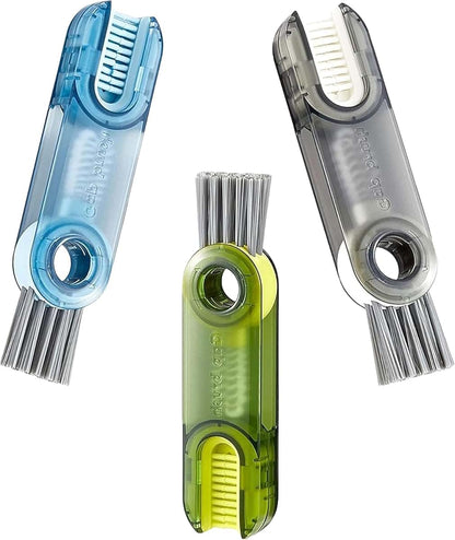 KHFGBJ 3-in-1 Multifunctional Cleaning Brush Set for Bottles and Cups