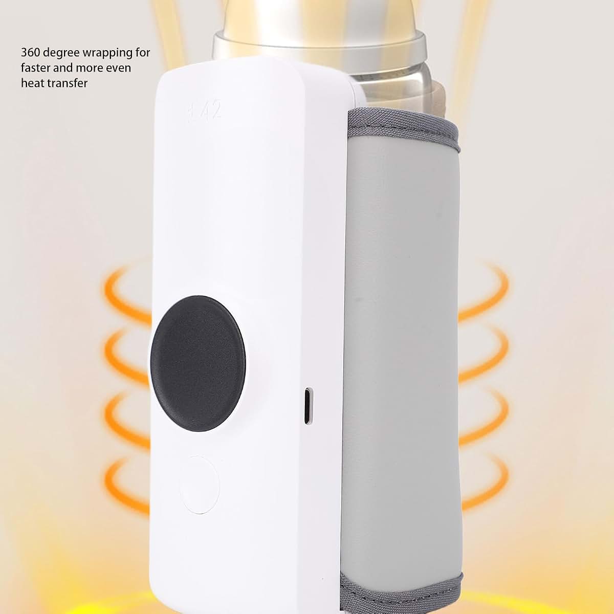 POENVFPO Portable Bottle Warmer - USB Rechargeable (photo 4)
