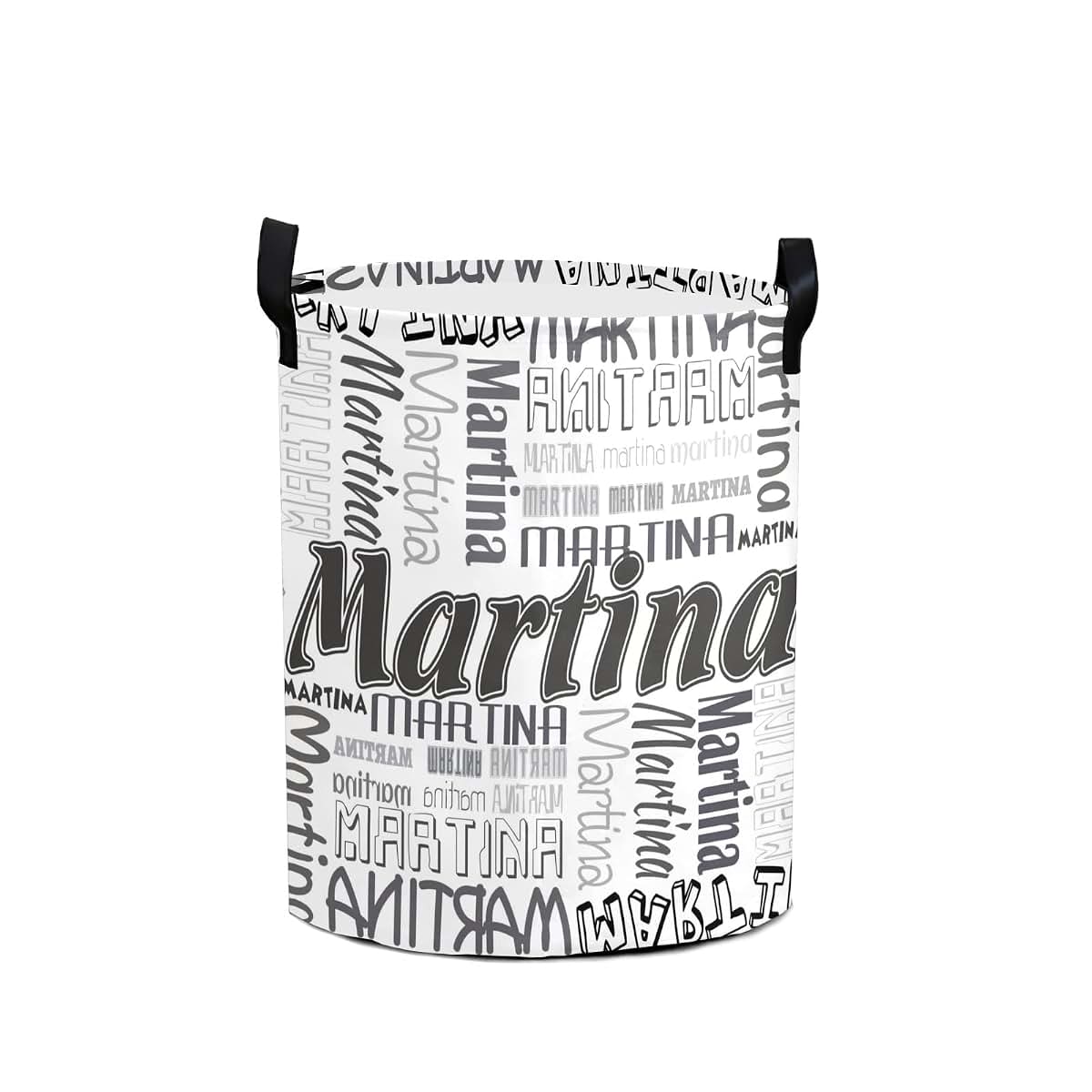 Attentive Arts Personalized Laundry Basket Large Storage Bin (photo 2)