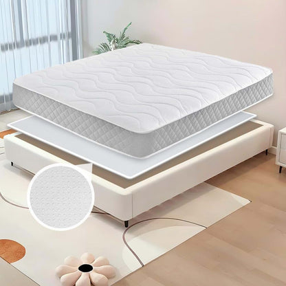 Dujuike Mattress Slide Stopper and Gripper Non Slip Pad (Grey, 55 x 78 Inch)