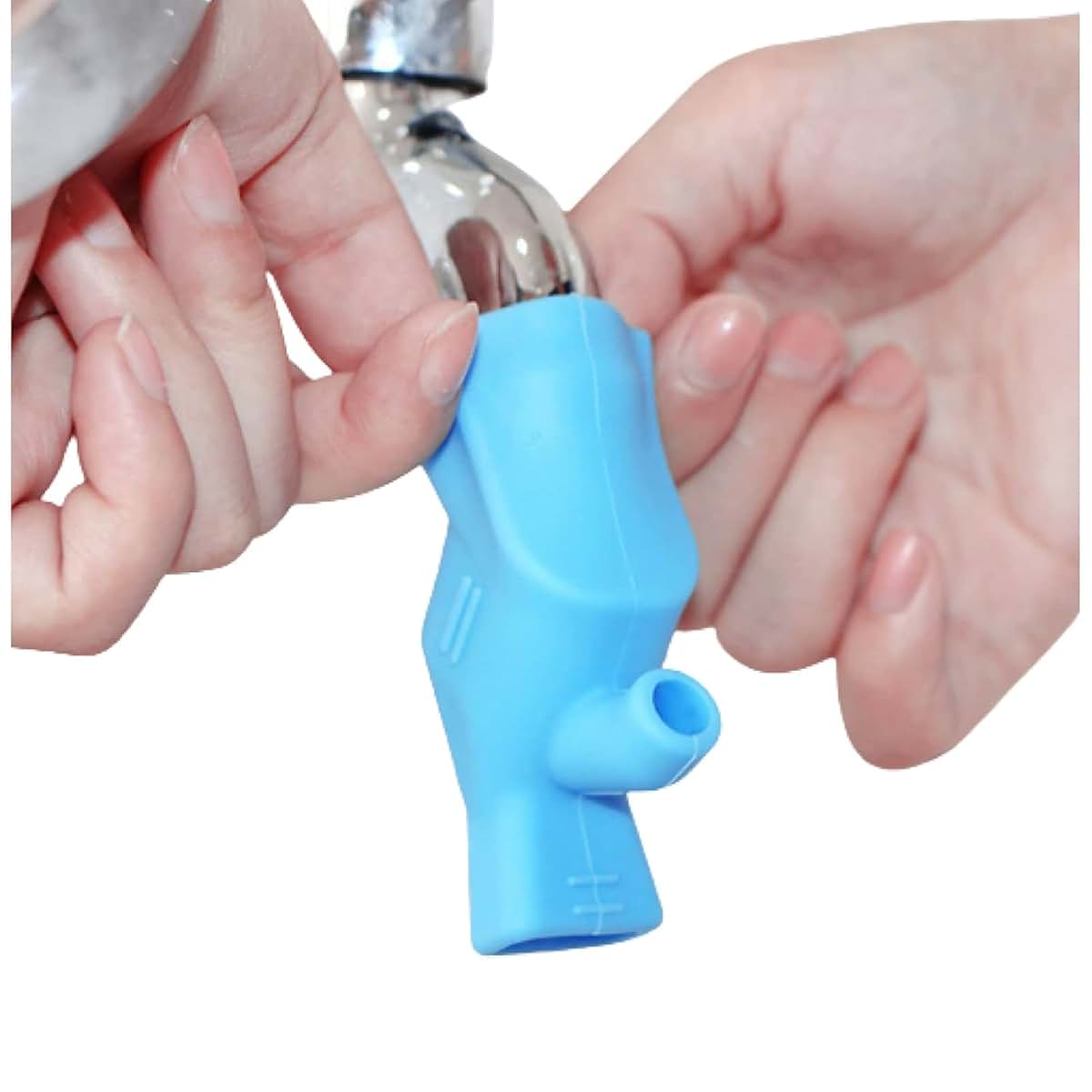 BabyOneStop Faucet Water Tap Extender Spout for Kids, Toddlers, and Babies, Set of 4