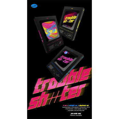 Kep1er 3rd Mini Album TROUBLESHOOTER Photobook Set Ver + Poster