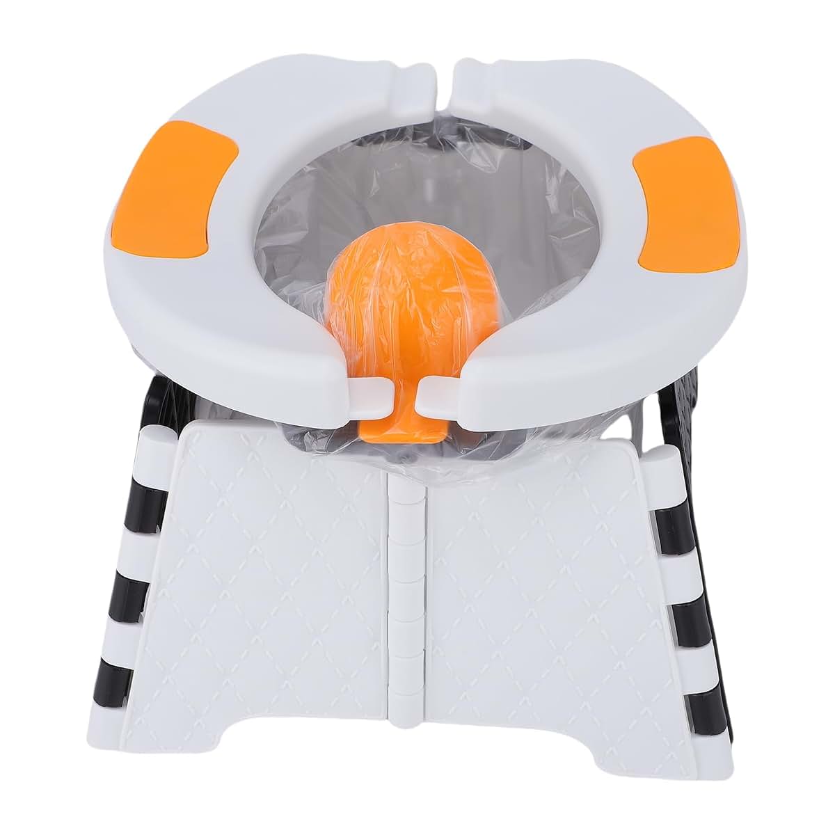 RASTKY Foldable Baby Portable Potty Training Chair With Anti Splashing Cover (photo 3)
