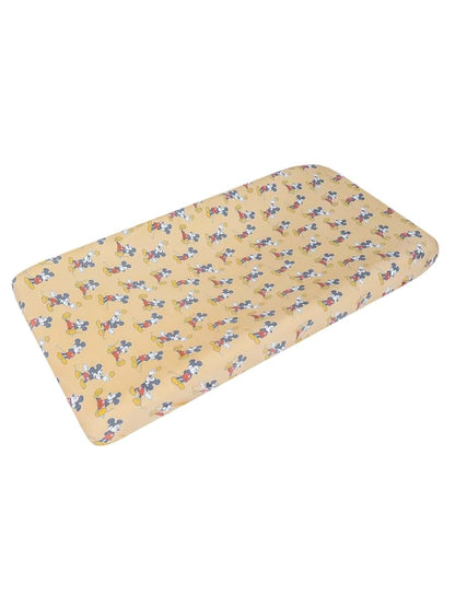 Copper Pearl Knit Changing Pad Cover, Mickey Mouse