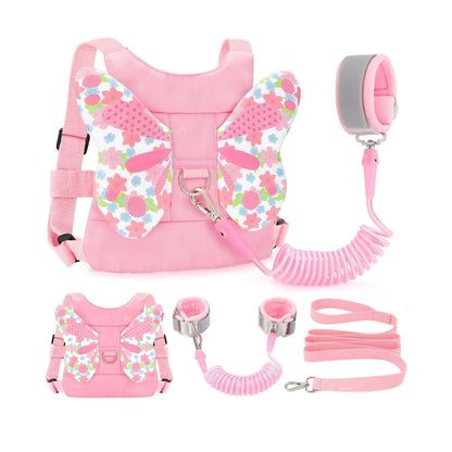 Toddler 3 in 1 Harness Leash with Anti Lost Wrist Link